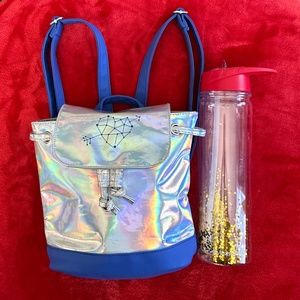 American Girl NWOT Mini Space Backpack + Water Bottle